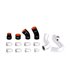 Kit tuberías de intercooler Ford Mustang EcoBoost, 2015+ pulido