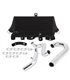 Kit Race Intercooler Mitsubishi Lancer Evolution 7/8/9, 2001-2007 , Negro