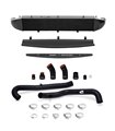 Kit intercooler Ford Fiesta ST Performance, 2014+ , Negro, Manguitos Negros