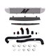 Kit intercooler Ford Fiesta ST Performance, 2014+ , Plata, Manguitos Negros