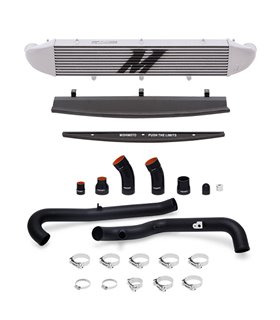 Kit intercooler Ford Fiesta ST Performance, 2014+ , Plata, Manguitos Negros