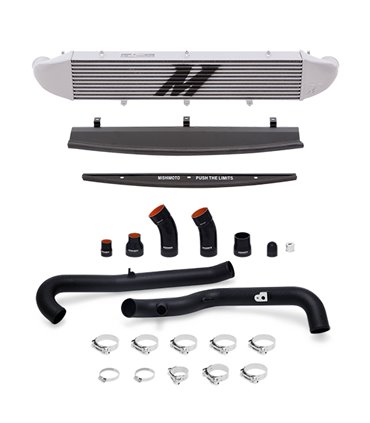 Kit intercooler Ford Fiesta ST Performance, 2014+ , Plata, Manguitos Negros