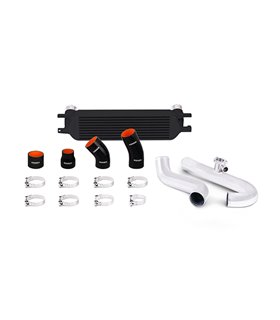 Kit Intercooler Ford Mustang EcoBoost, 2015+ Negro, Tubos pulidos