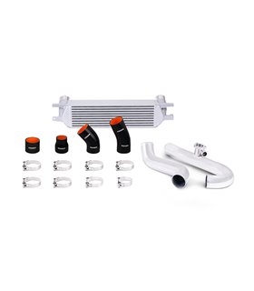 Kit Intercooler Ford Mustang EcoBoost, 2015+ Plata, Tubos pulidos