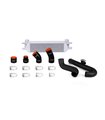 Kit Intercooler Ford Mustang EcoBoost, 2015+ Plata, Tubos Negros
