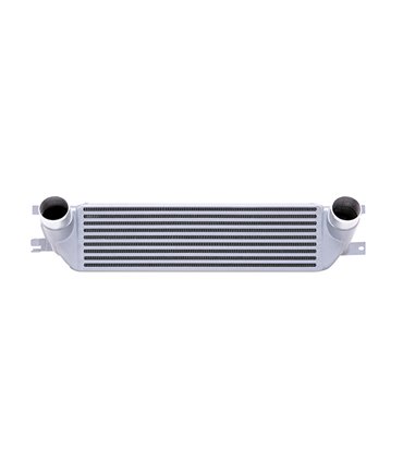 Kit Intercooler Ford Mustang EcoBoost, 2015+ Plata, Tubos Negros