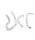 Kit intercooler de montaje frontal Subaru WRX STI 2008-2014,  Plata