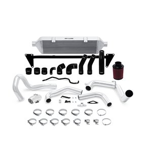 Kit intercooler frontal Subaru STI 2015+ con admisión,  Plata