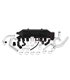 Kit intercooler frontal con admision para Subaru WRX / STI, 2001-2007 Negro