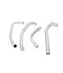 Kit intercooler frontal con admision para Subaru WRX / STI, 2001-2007 Negro