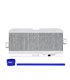 Kit superior Intercooler para Subaru WRX STI 2008-2014, Plata, mangueras Azul 