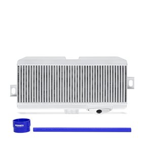 Kit superior Intercooler para Subaru WRX STI 2008-2014, Plata, mangueras Azul 