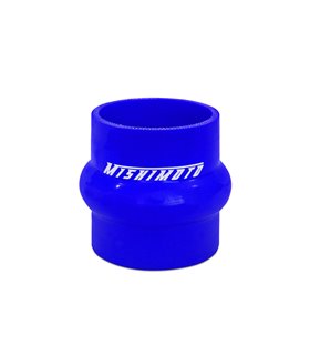 Manguito silicona 2,5" con ensanche central para altas cargas y flexiones, Azul