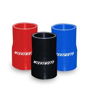 Manguito silicona reductor 2" a 2,25", Negro