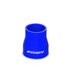 Manguito silicona reductor 2" a 2,5", Azul