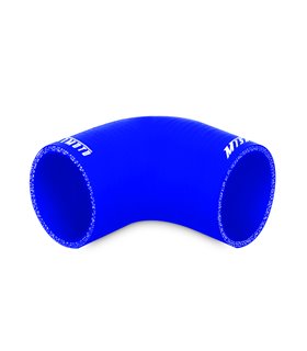 Manguito silicona 2" a 90 grados, Azul