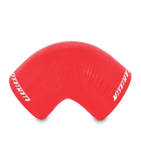Manguito silicona 2" a 90 grados, Rojo