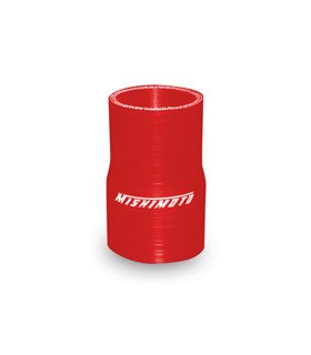 Manguito silicona reductor 2,25" a 2,5", Rojo