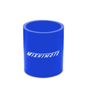 Manguito silicona recto, 2,25", Azul