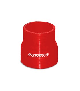 Manguito silicona reductor 2,75" a 2,5", Rojo