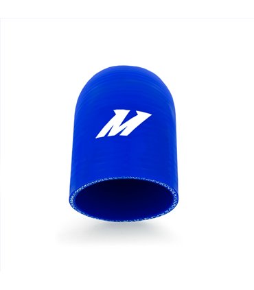 Manguito silicona 2,75" a 90º, Azul