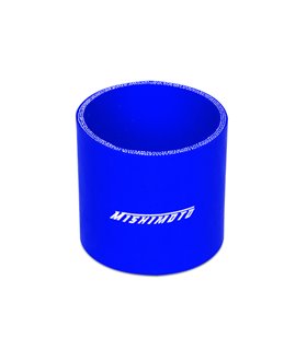 Manguito silicona recto 3", Azul