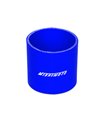 Manguito silicona recto 3", Azul