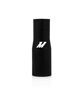 Manguito silicona reductor 0,875" a 1,125", Negro