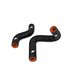 Kit de manguitos de silicona Datsun 240Z 70-73, Negro