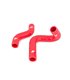 Kit de manguitos de silicona Datsun 240Z 70-73, Rojo