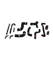 Kit manguitos de silicona BMW M3 E30 1986-1992, Negro