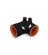 Manguito de silicona de admisión BMW E36 (325/328 / M3) 1992-1999 Negro