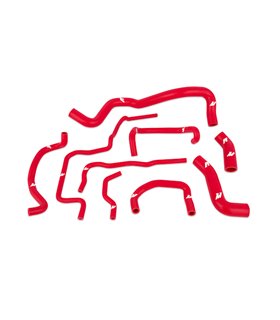 Kit manguitos de silicona Volkswagen Golf 1.8T 1998-2005 Rojo