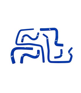 Kit manguitos de silicona auxiliares Subaru WRX / STI 2004-2007 Azul
