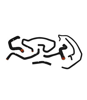 Kit de manguitos de silicona del radiador  Ford Focus 2.0L 2000-2007 , Negro