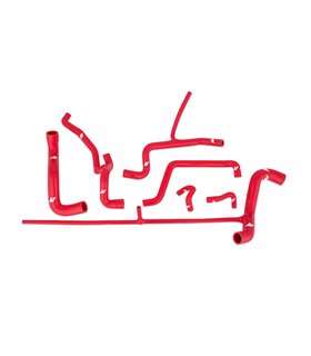 Kit manguitos de silicona Volkswagen Corrado VR6 1992-1994 Rojo