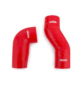 Kit manguitos de silicona admisión Subaru WRX 2015+ Rojo