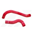 Kit manguitos de silicona Nissan 350Z 07-09 Rojo