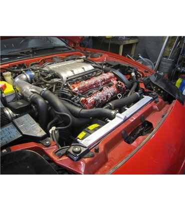 Radiador de agua Mitsubishi 3000GT Turbo y no-turbo 91-99 Manual