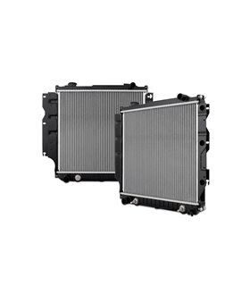 Radiador de agua tipo original Jeep Wrangler YJ L4 y L6 87-95, LHD automática y manual