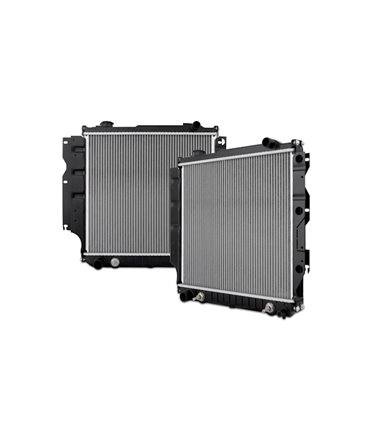 Radiador de agua tipo original Jeep Wrangler YJ L4 y L6 87-95, LHD automática y manual