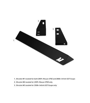 Kit radiador de aceite Nissan 370Z, 2009+ / G37, 2008+ (Coupe solamente)