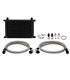 Kit radiador universal 25 filas Negro