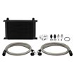 Kit radiador universal 25 filas Negro