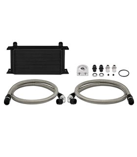 Kit radiador universal 19 filas Negro