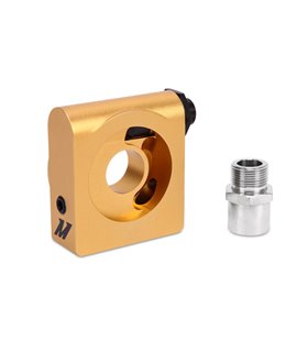 Placa sandwich de aceite con termostato en parte trasera para tornillo M22