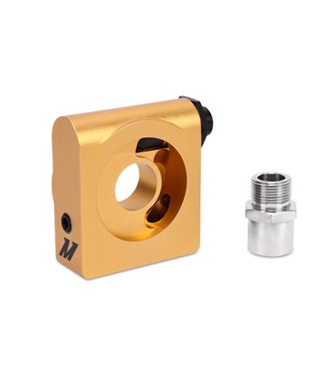 Placa sandwich de aceite con termostato en parte trasera para tornillo M22