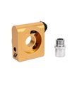 Placa sandwich de aceite con termostato en parte trasera para tornillo M22