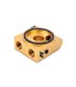 Placa sandwich de aceite con termostato en parte trasera para tornillo M22