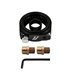 Adaptador de placa sandwich de aceite con puertos (3) 1/8" NPT